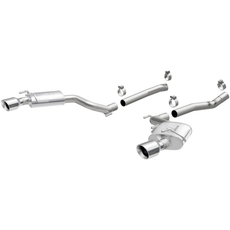 MagnaFlow  - MagnaFlow Street Series Stainless Axle-Back System - 15092