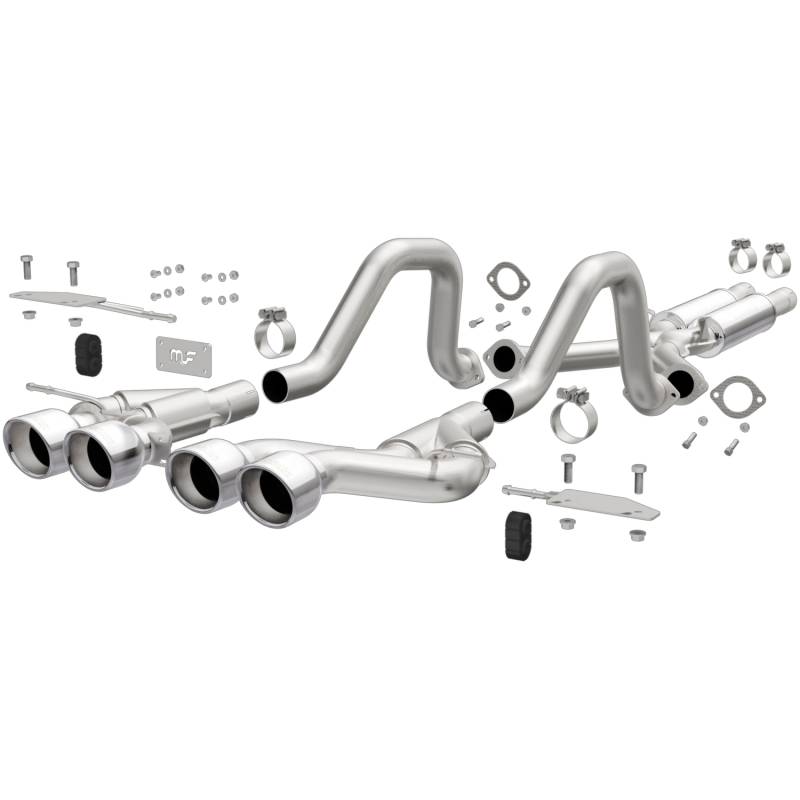 MagnaFlow  - MagnaFlow Competition Series Stainless Cat-Back System - 15281
