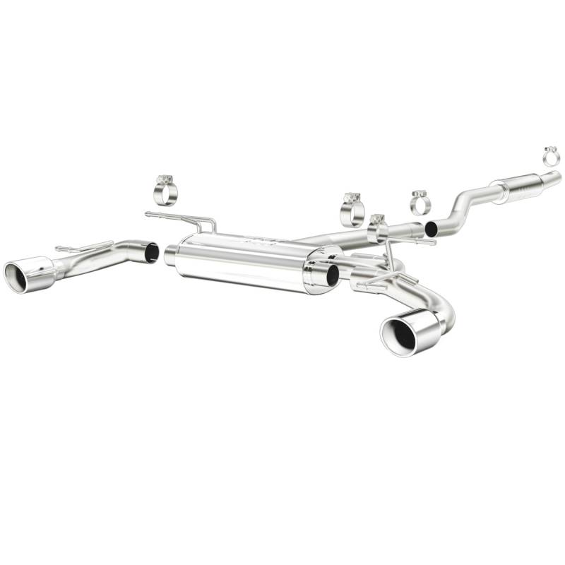 MagnaFlow  - MagnaFlow Street Series Stainless Cat-Back System - 15294