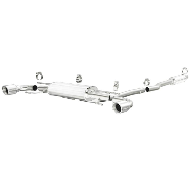 MagnaFlow  - MagnaFlow Street Series Stainless Cat-Back System - 15297