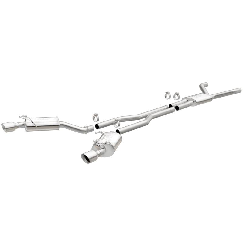 MagnaFlow  - MagnaFlow Street Series Stainless Cat-Back System - 15353