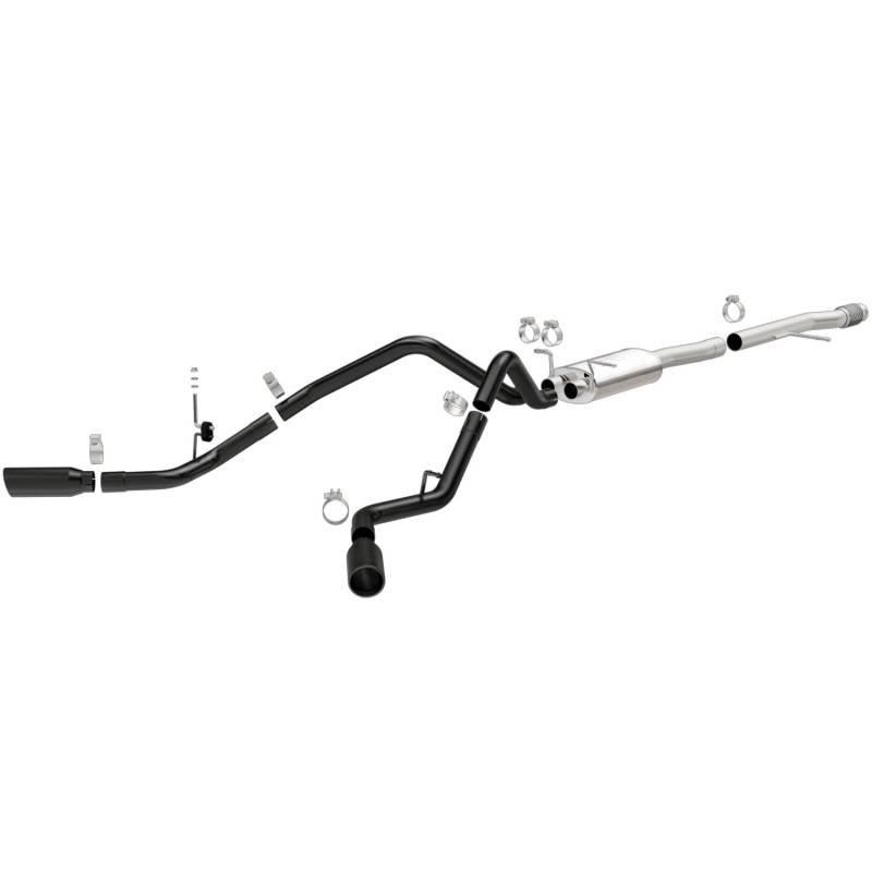 MagnaFlow  - MagnaFlow Street Series Black Cat-Back System - 15360
