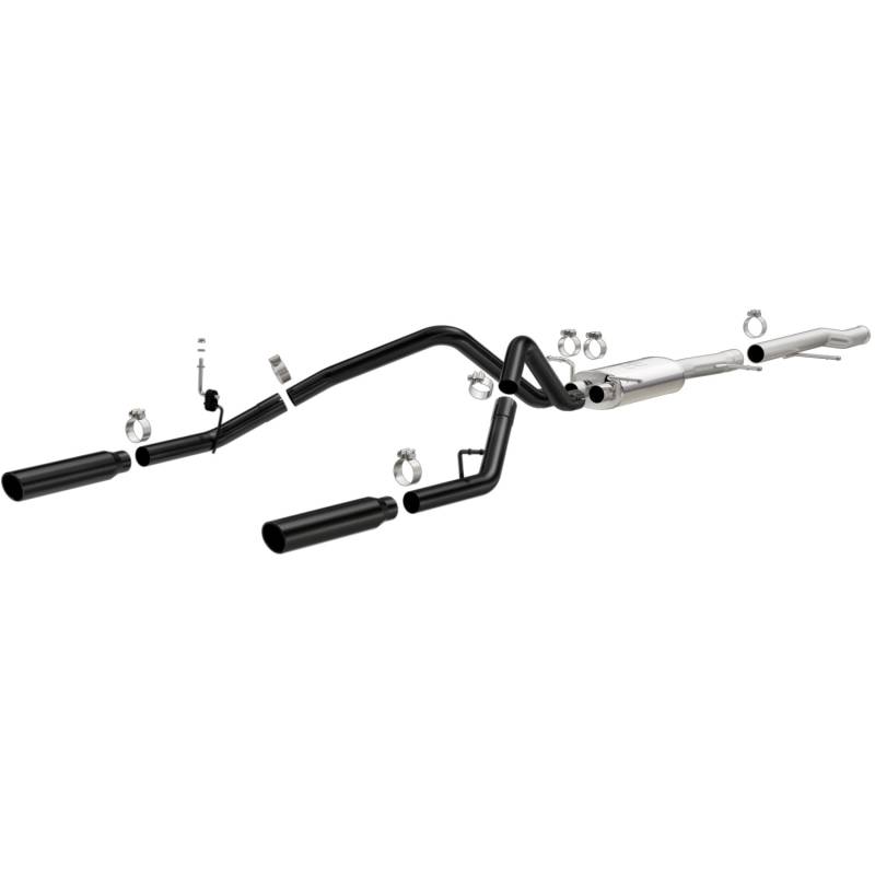 MagnaFlow  - MagnaFlow Street Series Black Cat-Back System - 15362