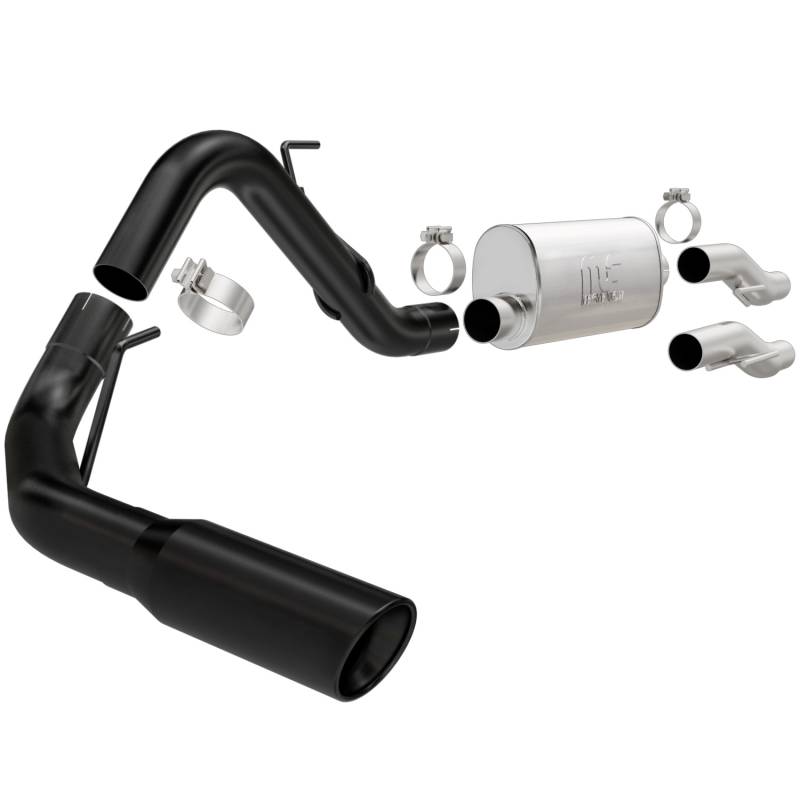 MagnaFlow  - MagnaFlow Street Series Black Cat-Back System - 15365