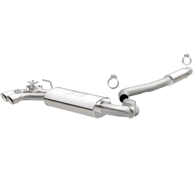 MagnaFlow  - MagnaFlow Touring Series Stainless Cat-Back System - 15386