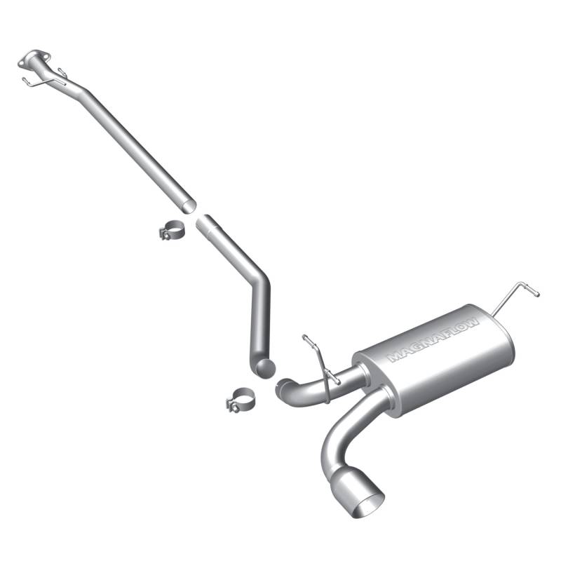 MagnaFlow  - MagnaFlow Street Series Stainless Cat-Back System - 15489