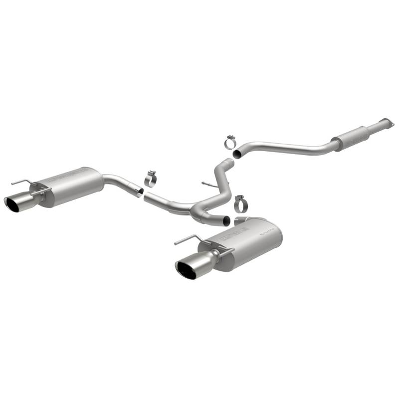MagnaFlow  - MagnaFlow Street Series Stainless Cat-Back System - 15498