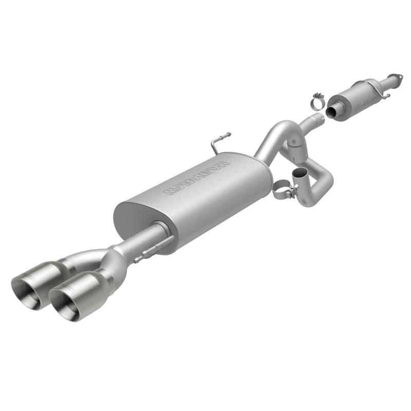 MagnaFlow  - MagnaFlow Street Series Stainless Cat-Back System - 15520