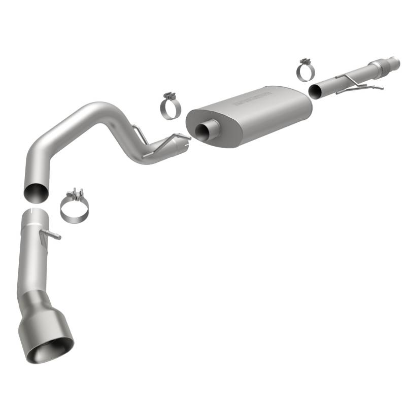 MagnaFlow  - MagnaFlow Street Series Stainless Cat-Back System - 15561