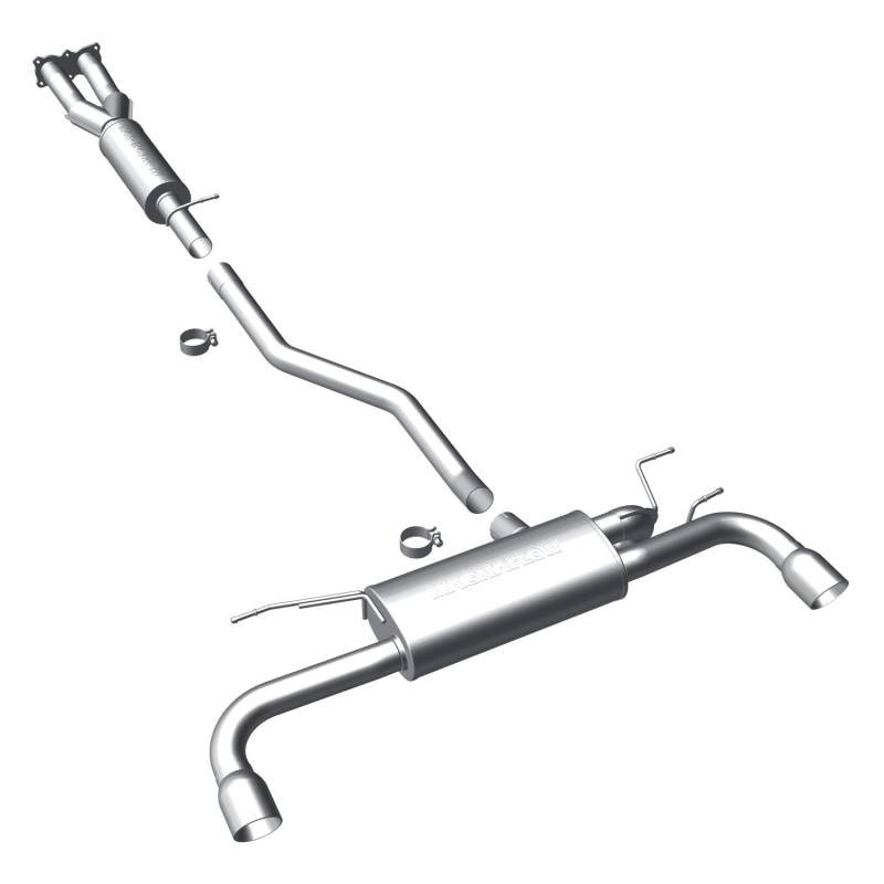 MagnaFlow  - MagnaFlow Street Series Stainless Cat-Back System - 15576
