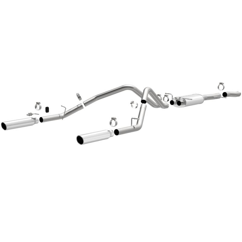 MagnaFlow  - MagnaFlow Street Series Stainless Cat-Back System - 15563