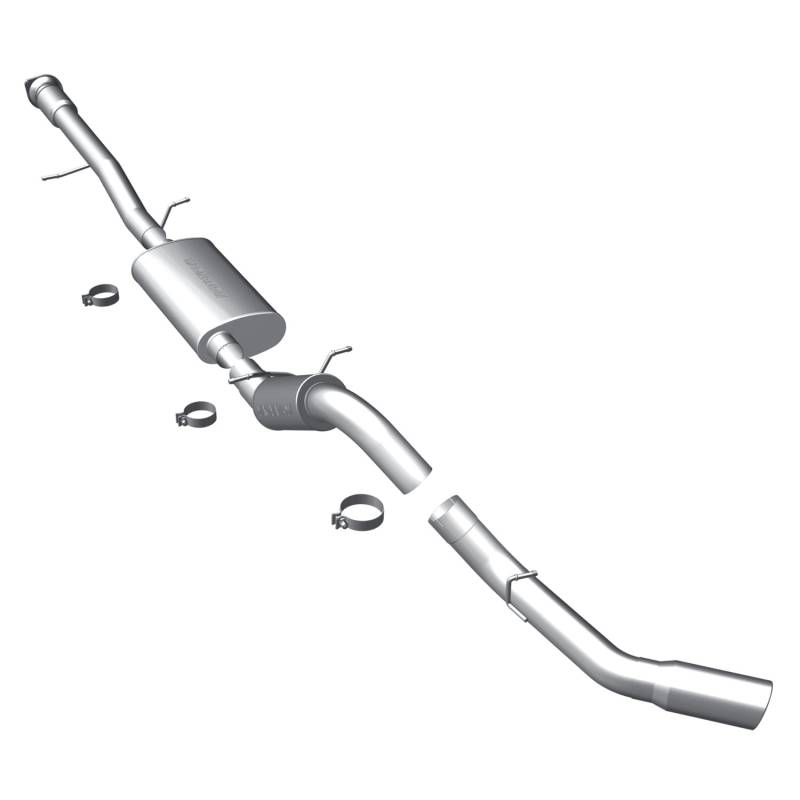 MagnaFlow  - MagnaFlow Street Series Stainless Cat-Back System - 15573