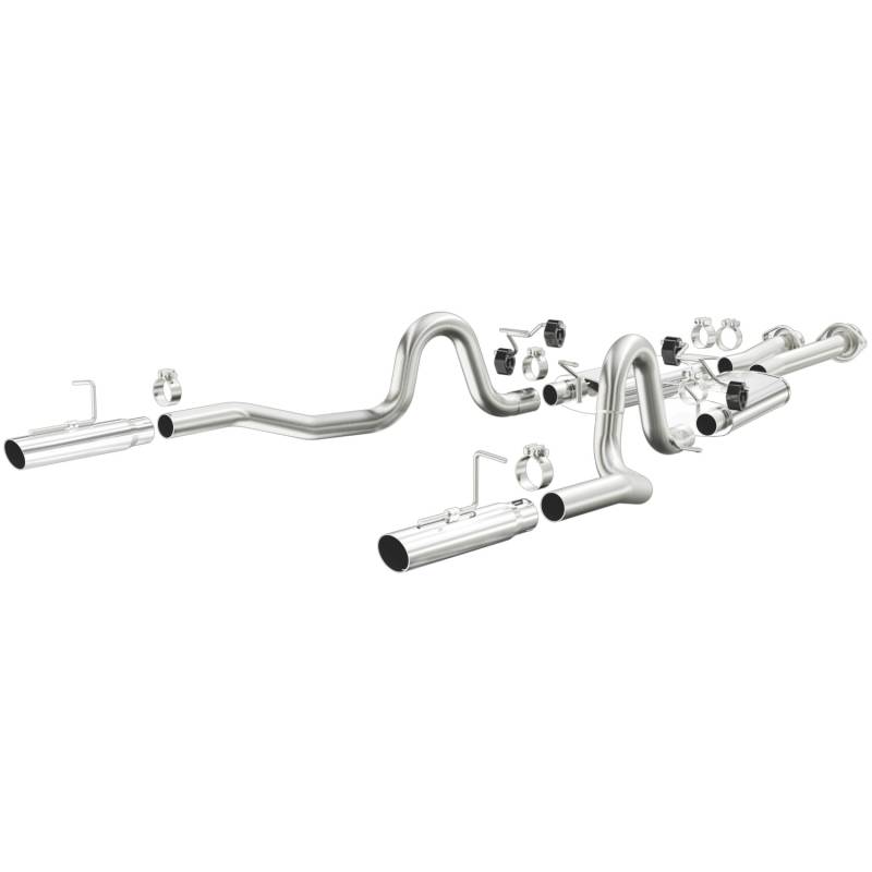 MagnaFlow  - MagnaFlow Street Series Stainless Cat-Back System - 15630