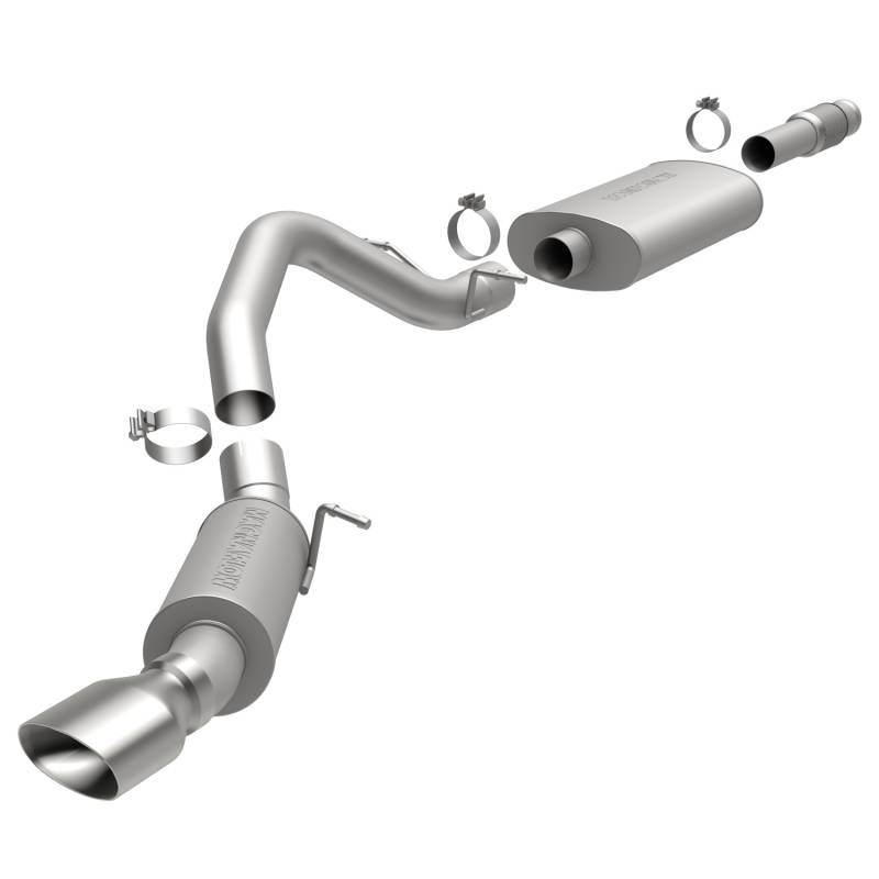 MagnaFlow  - MagnaFlow Street Series Stainless Cat-Back System - 15626