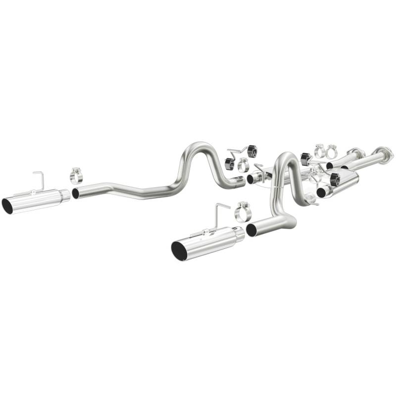 MagnaFlow  - MagnaFlow Street Series Stainless Cat-Back System - 15638