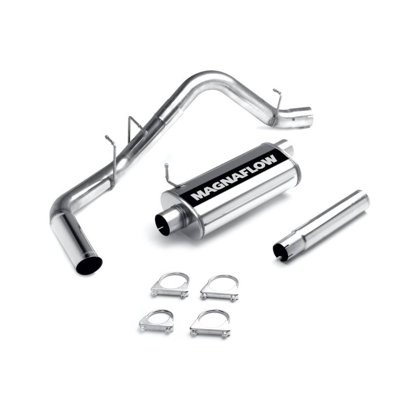 MagnaFlow  - MagnaFlow Street Series Stainless Cat-Back System - 15656