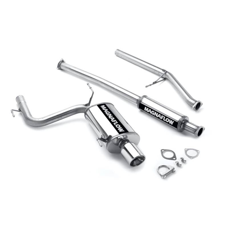 MagnaFlow  - MagnaFlow Street Series Stainless Cat-Back System - 15647