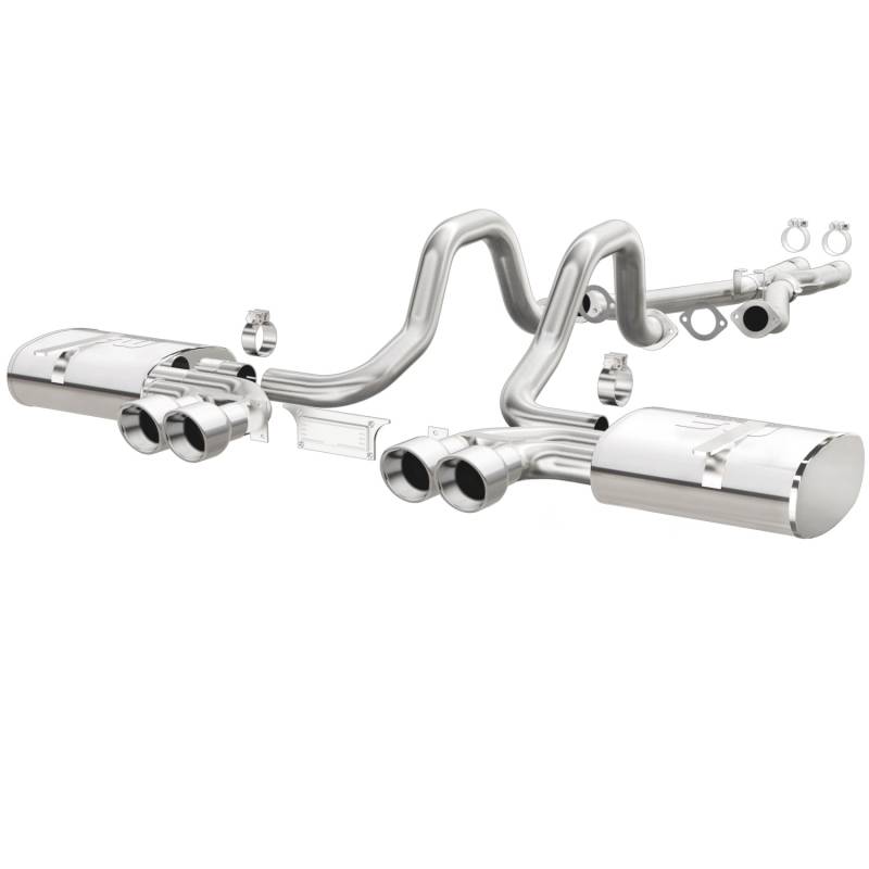 MagnaFlow  - MagnaFlow Street Series Stainless Cat-Back System - 15660