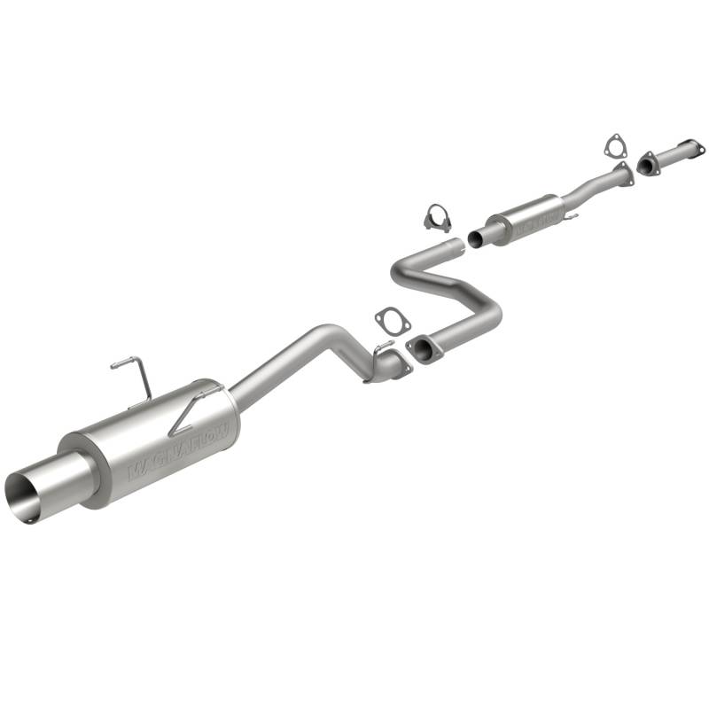 MagnaFlow  - MagnaFlow Street Series Stainless Cat-Back System - 15646