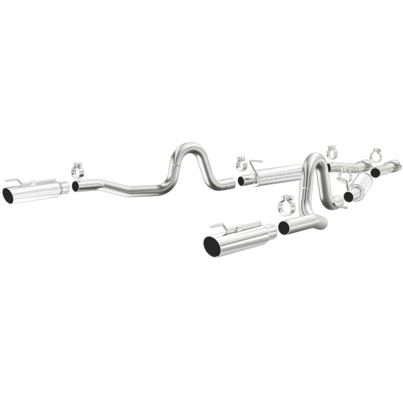 MagnaFlow  - MagnaFlow Competition Series Stainless Cat-Back System - 15677