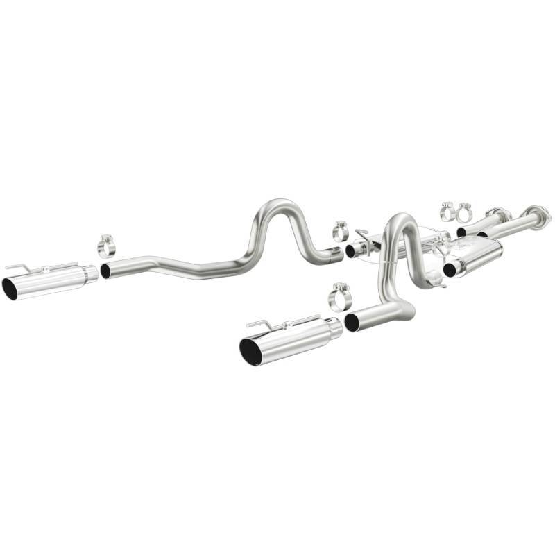 MagnaFlow  - MagnaFlow Street Series Stainless Cat-Back System - 15671