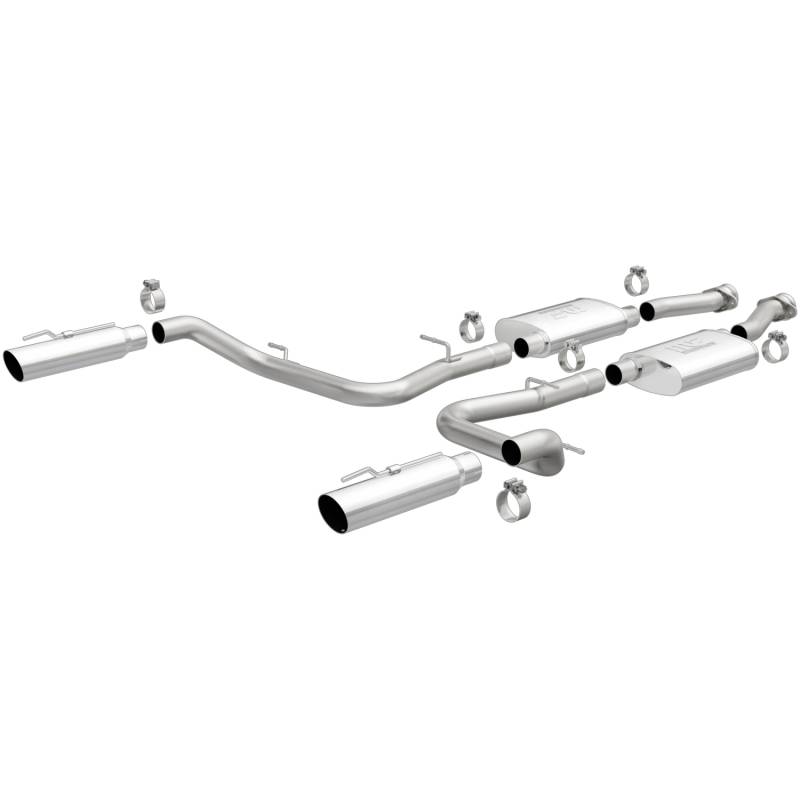 MagnaFlow  - MagnaFlow Street Series Stainless Cat-Back System - 15644