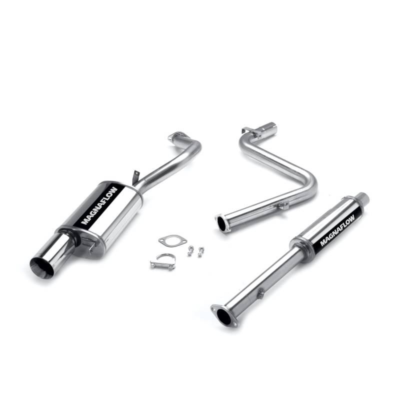 MagnaFlow  - MagnaFlow Street Series Stainless Cat-Back System - 15691