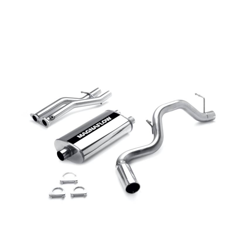 MagnaFlow  - MagnaFlow Street Series Stainless Cat-Back System - 15701
