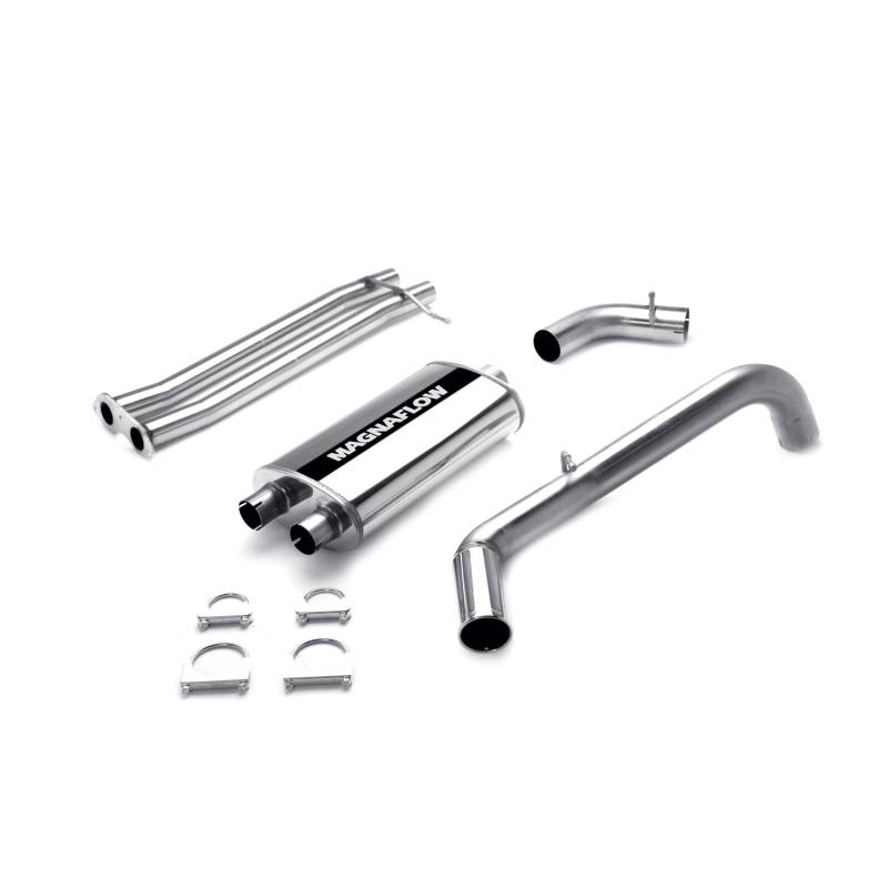 MagnaFlow  - MagnaFlow Street Series Stainless Cat-Back System - 15699