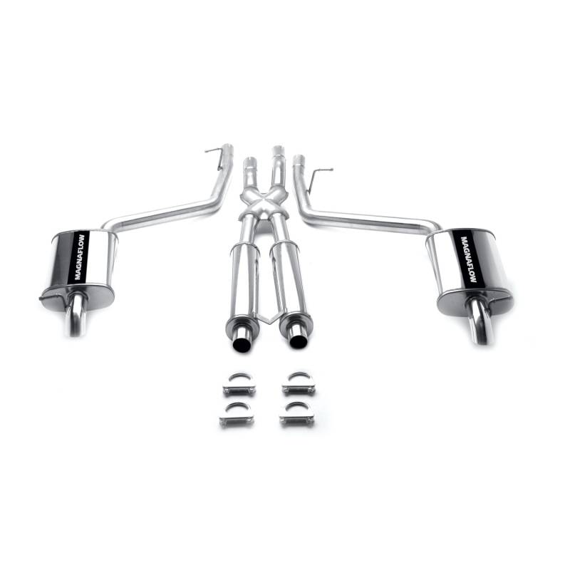 MagnaFlow  - MagnaFlow Street Series Stainless Cat-Back System - 15710