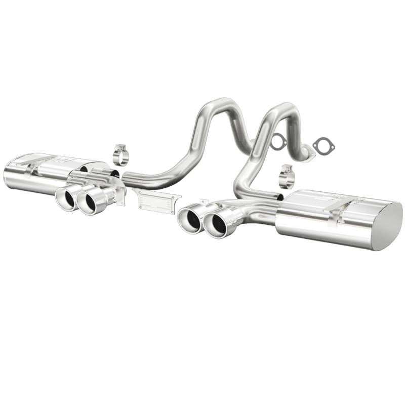 MagnaFlow  - MagnaFlow Street Series Stainless Axle-Back System - 15713