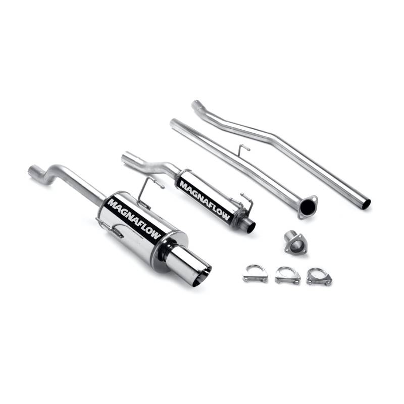 MagnaFlow  - MagnaFlow Street Series Stainless Cat-Back System - 15712