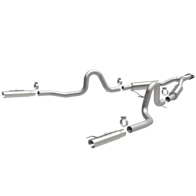 MagnaFlow  - MagnaFlow Street Series Stainless Cat-Back System - 15717