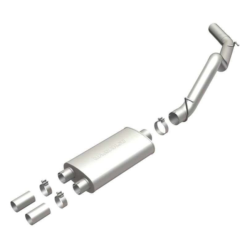 MagnaFlow  - MagnaFlow Street Series Stainless Cat-Back System - 15728