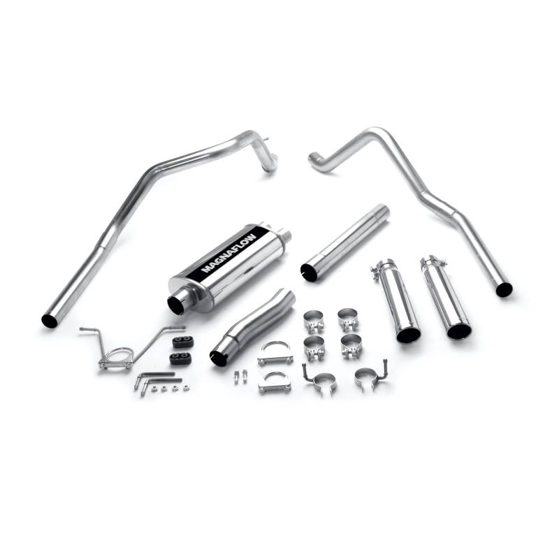 MagnaFlow  - MagnaFlow Street Series Stainless Cat-Back System - 15736