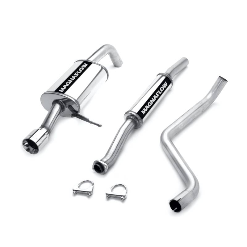 MagnaFlow  - MagnaFlow Street Series Stainless Cat-Back System - 15752