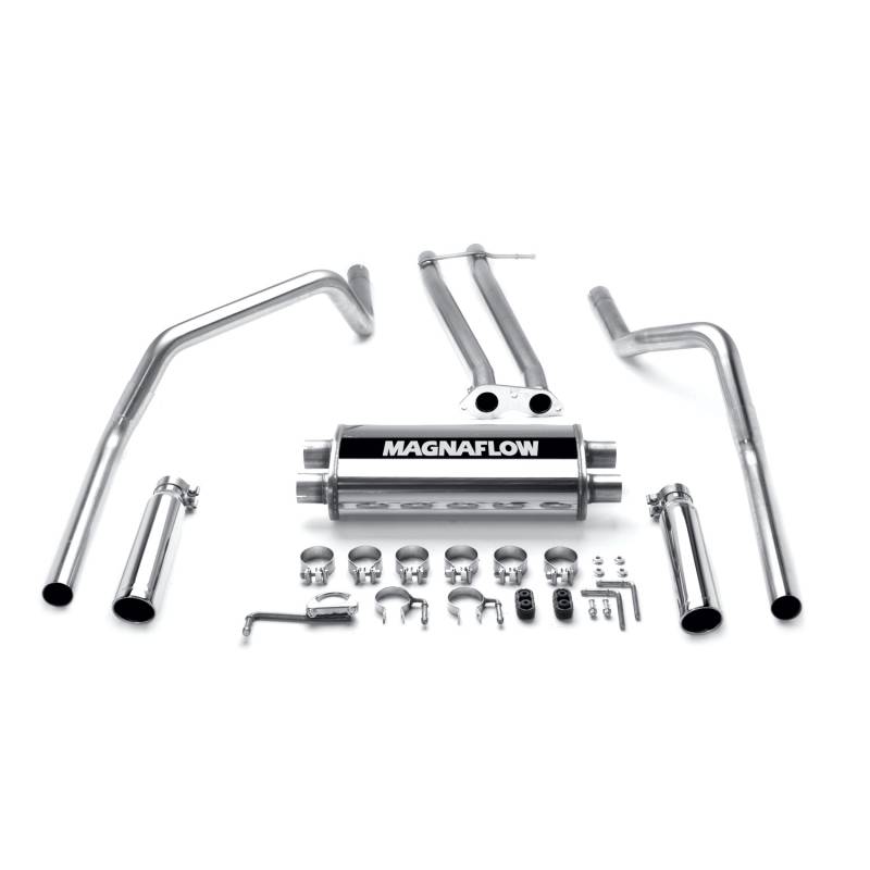 MagnaFlow  - MagnaFlow Street Series Stainless Cat-Back System - 15750