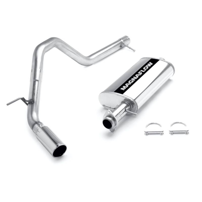 MagnaFlow  - MagnaFlow Street Series Stainless Cat-Back System - 15755