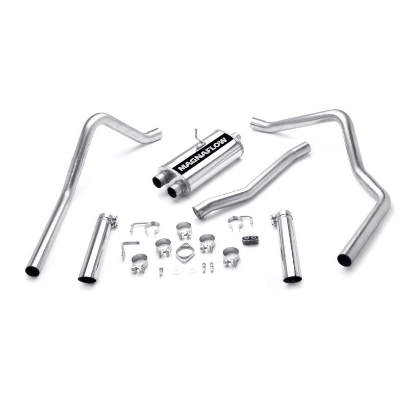 MagnaFlow  - MagnaFlow Street Series Stainless Cat-Back System - 15773