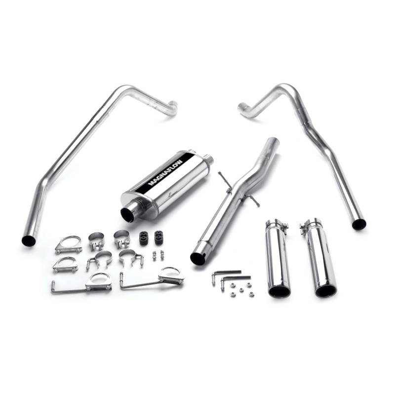 MagnaFlow  - MagnaFlow Street Series Stainless Cat-Back System - 15771