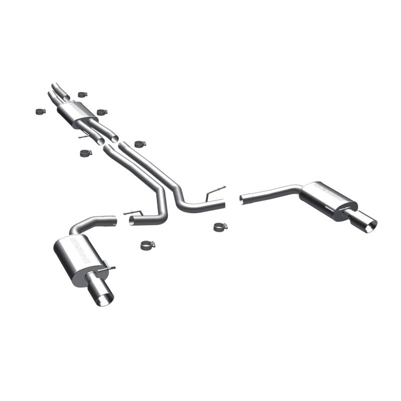 MagnaFlow  - MagnaFlow Street Series Stainless Cat-Back System - 15769