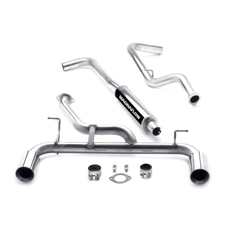 MagnaFlow  - MagnaFlow Street Series Stainless Cat-Back System - 15786