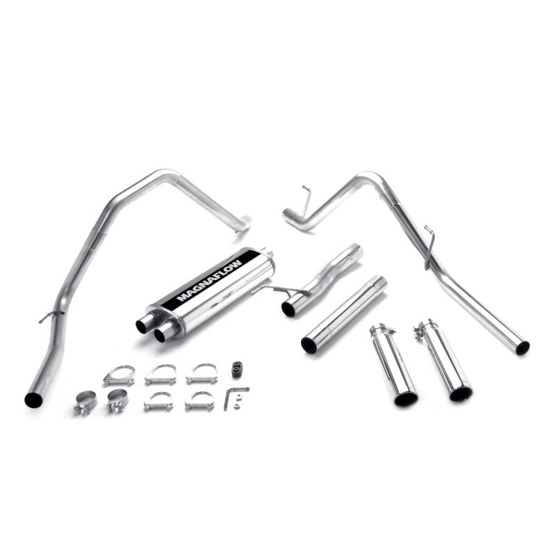 MagnaFlow  - MagnaFlow Street Series Stainless Cat-Back System - 15788