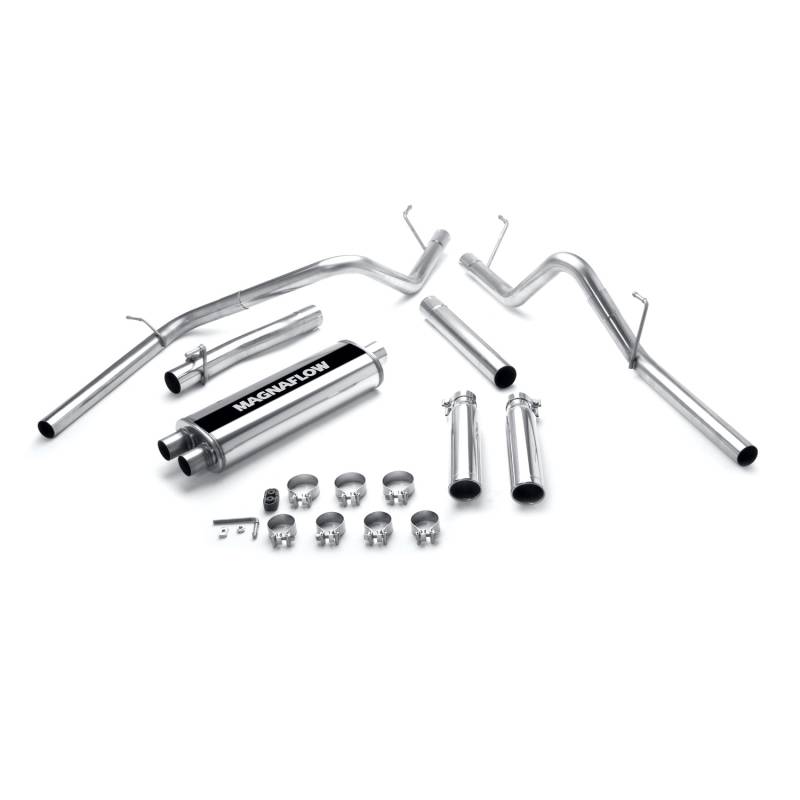 MagnaFlow  - MagnaFlow Street Series Stainless Cat-Back System - 15791