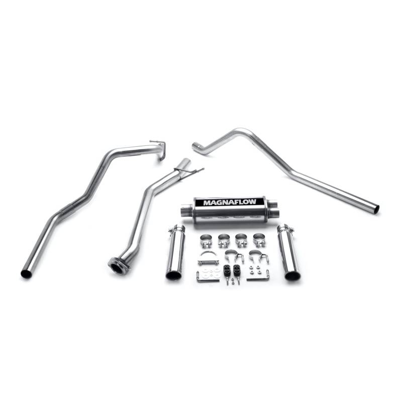 MagnaFlow  - MagnaFlow Street Series Stainless Cat-Back System - 15792