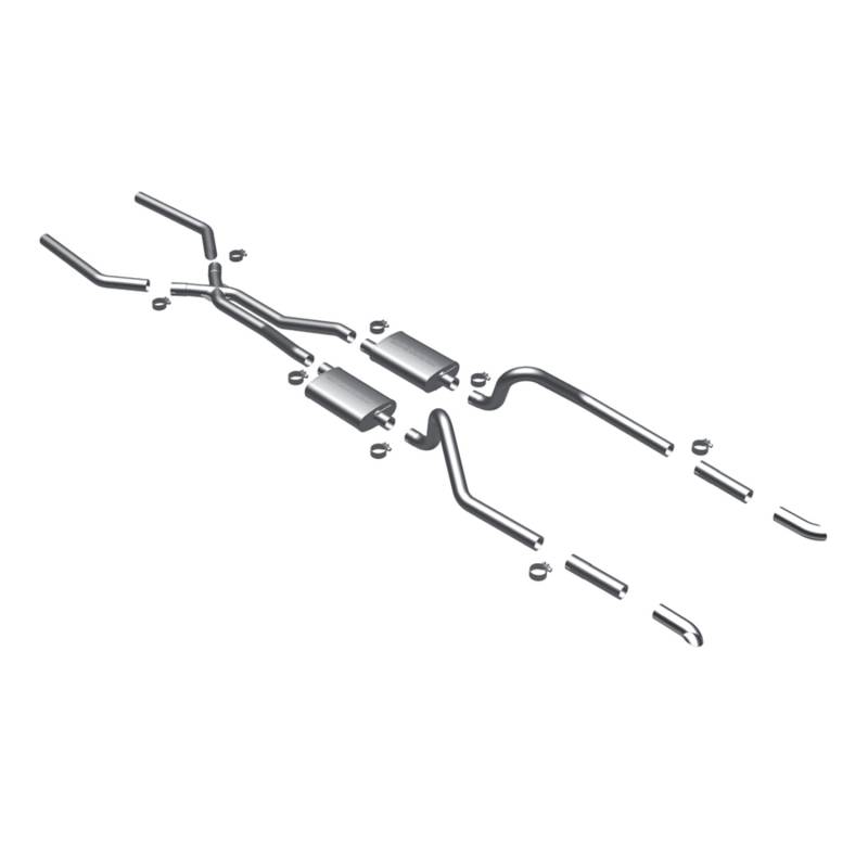 MagnaFlow  - MagnaFlow Street Series Stainless Crossmember-Back System - 15816