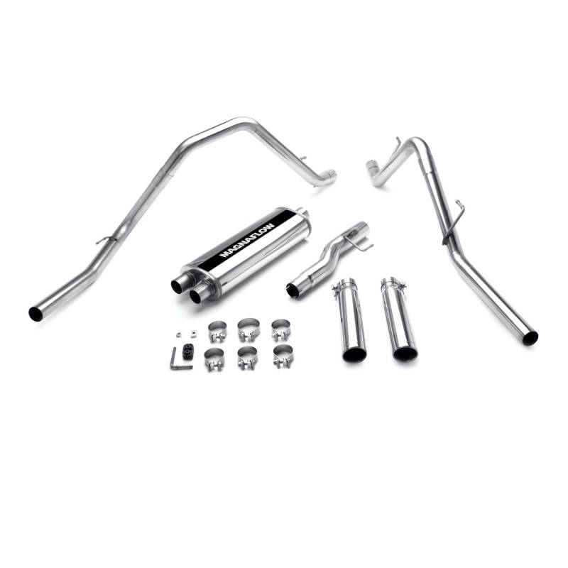 MagnaFlow  - MagnaFlow Street Series Stainless Cat-Back System - 15813