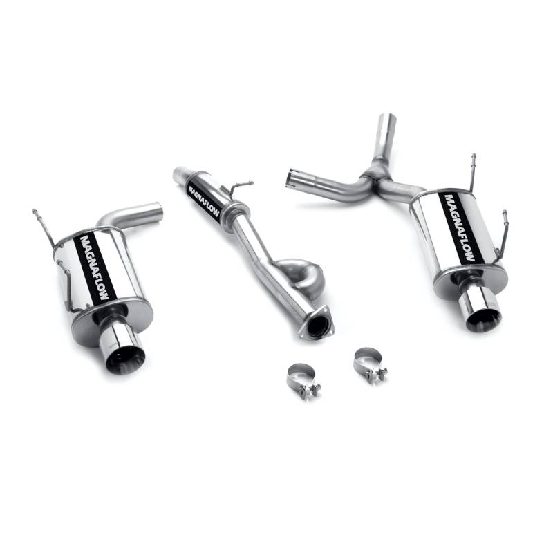 MagnaFlow  - MagnaFlow Street Series Stainless Cat-Back System - 15831