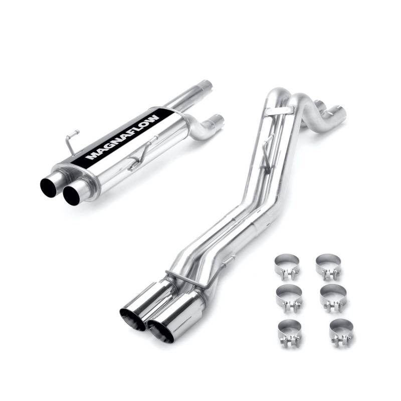 MagnaFlow  - MagnaFlow Street Series Stainless Cat-Back System - 15832