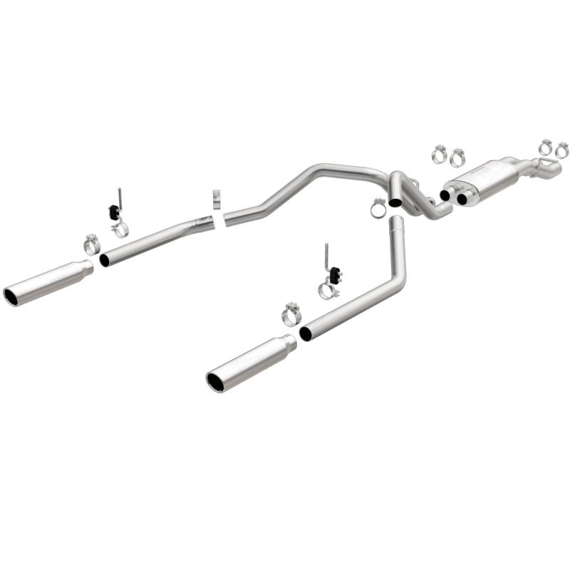 MagnaFlow  - MagnaFlow Street Series Stainless Cat-Back System - 15828
